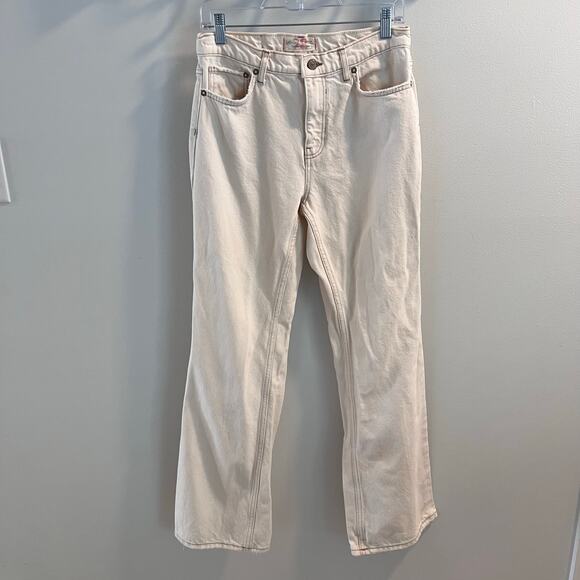 We The Free Free People Cream Jeans Size 28 - Picture 1 of 11